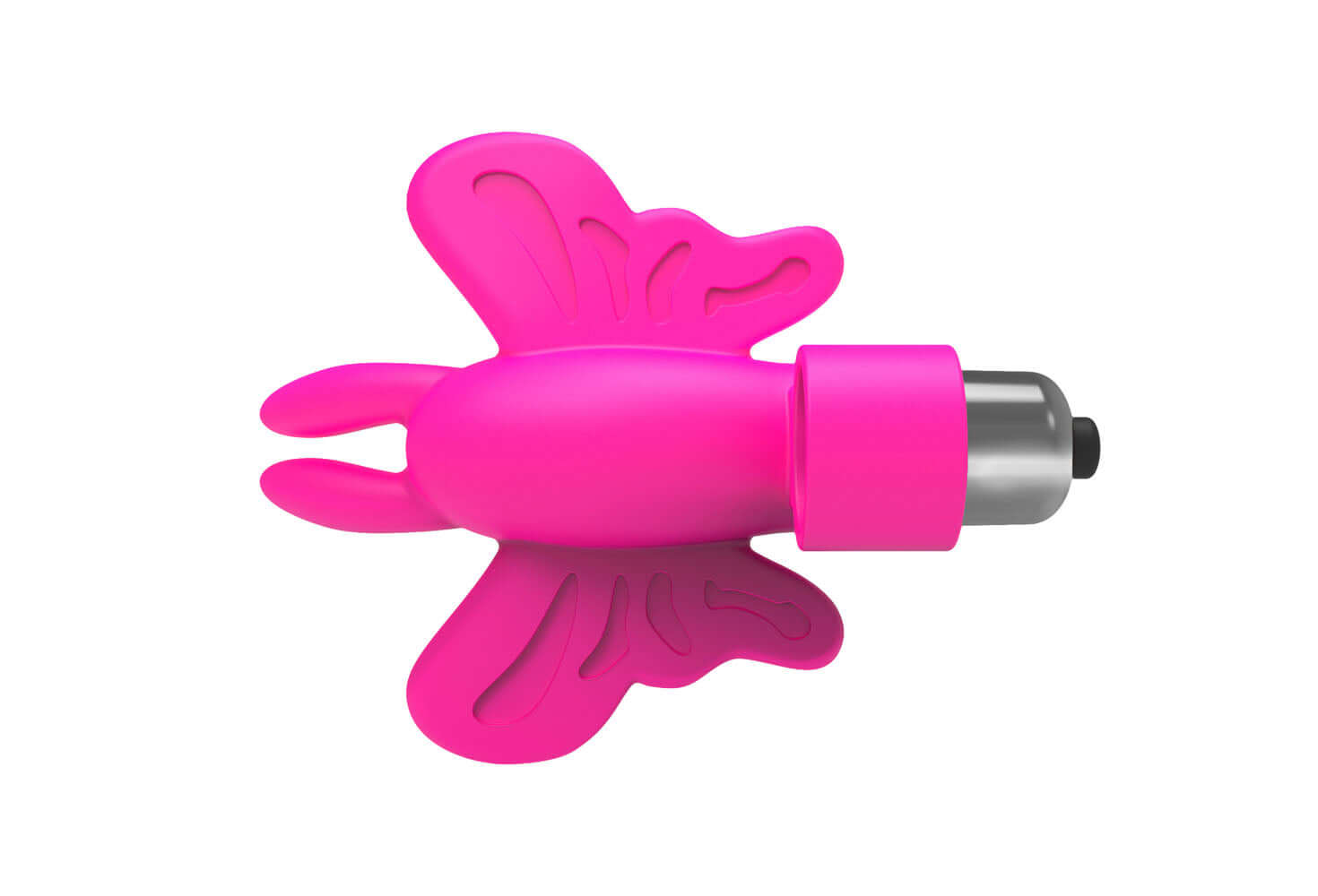 The 9's Flirt Finger Butterfly Finger Vibrator - Pink-5