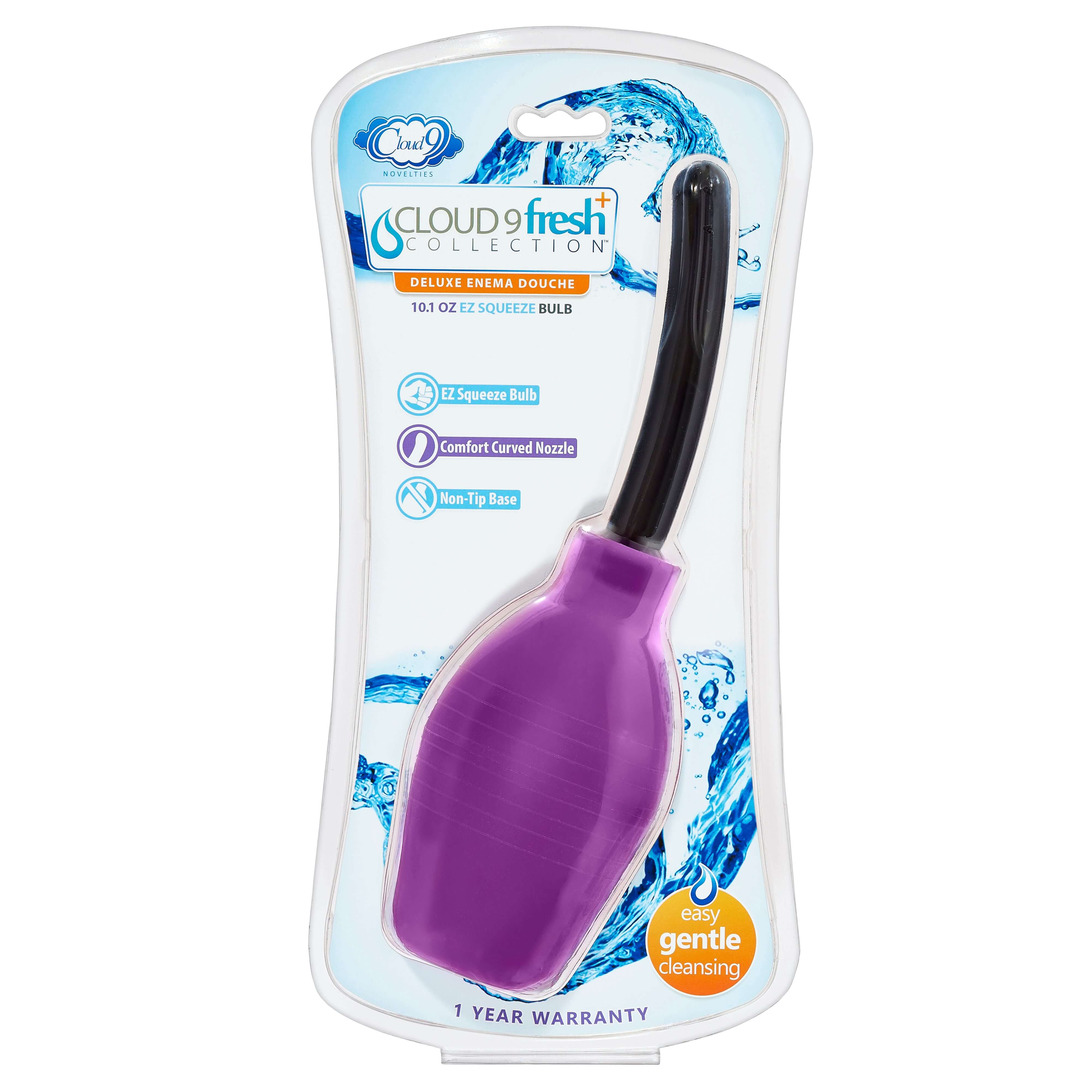 Fresh Plus Deluxe Enema Douche - 10.1 Oz Ez Squeeze Bulb-3