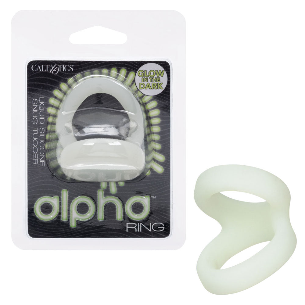 Alpha Liquid Silicone Snug Tugger - Glow-in-the-Dark-1