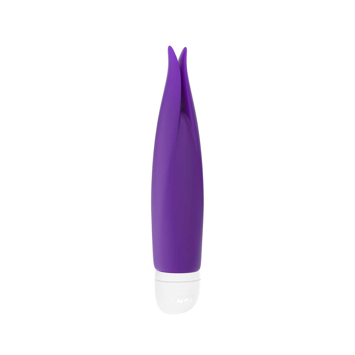 Fun Factory Volita Vibrator Violet in a sleek design showcasing its fluttering tips for enhanced pleasure.