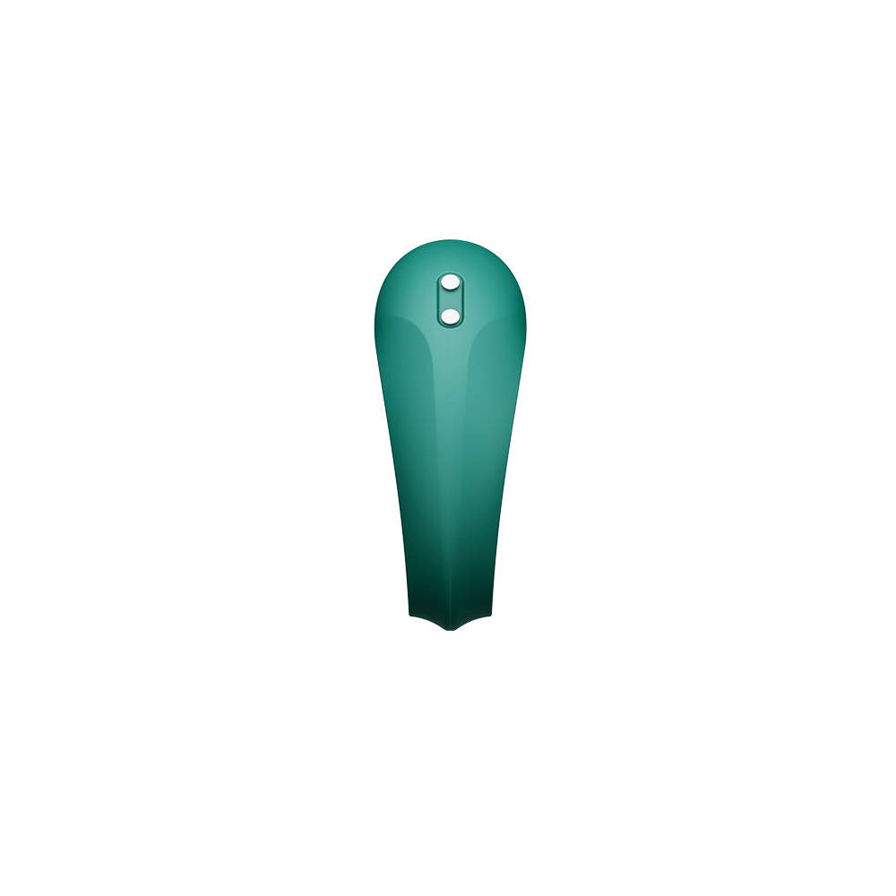 ZALO Apis Vibrating Couples Ring Turquoise Green device showcasing a sleek turquoise design for shared stimulation.