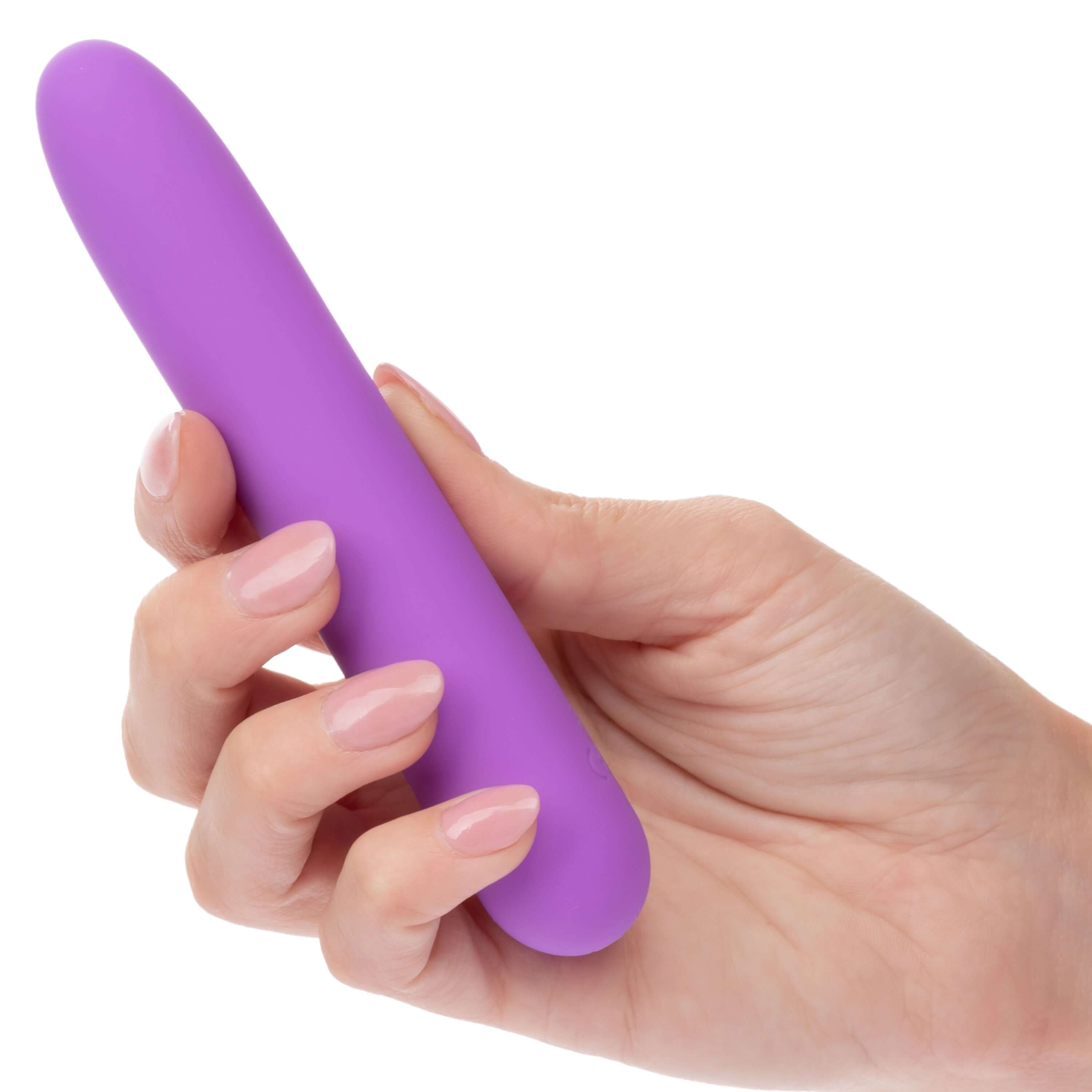 Bliss Liquid Silicone Mini G Vibe - Purple-6