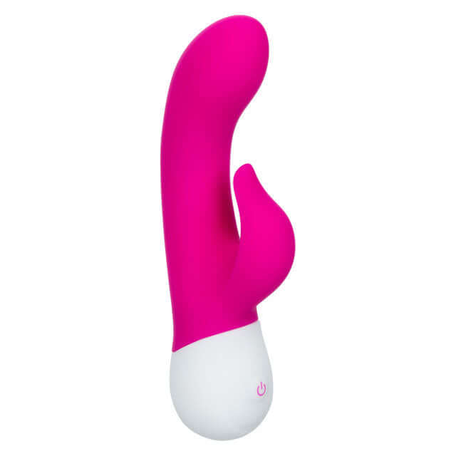 Basic Essentials Rechargeable Dual Pleaser - Pink-2