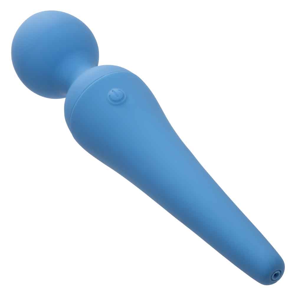 Couture Collection Body Wand Kit in blue – luxurious, powerful, and flexible massager for a sophisticated pleasure experience