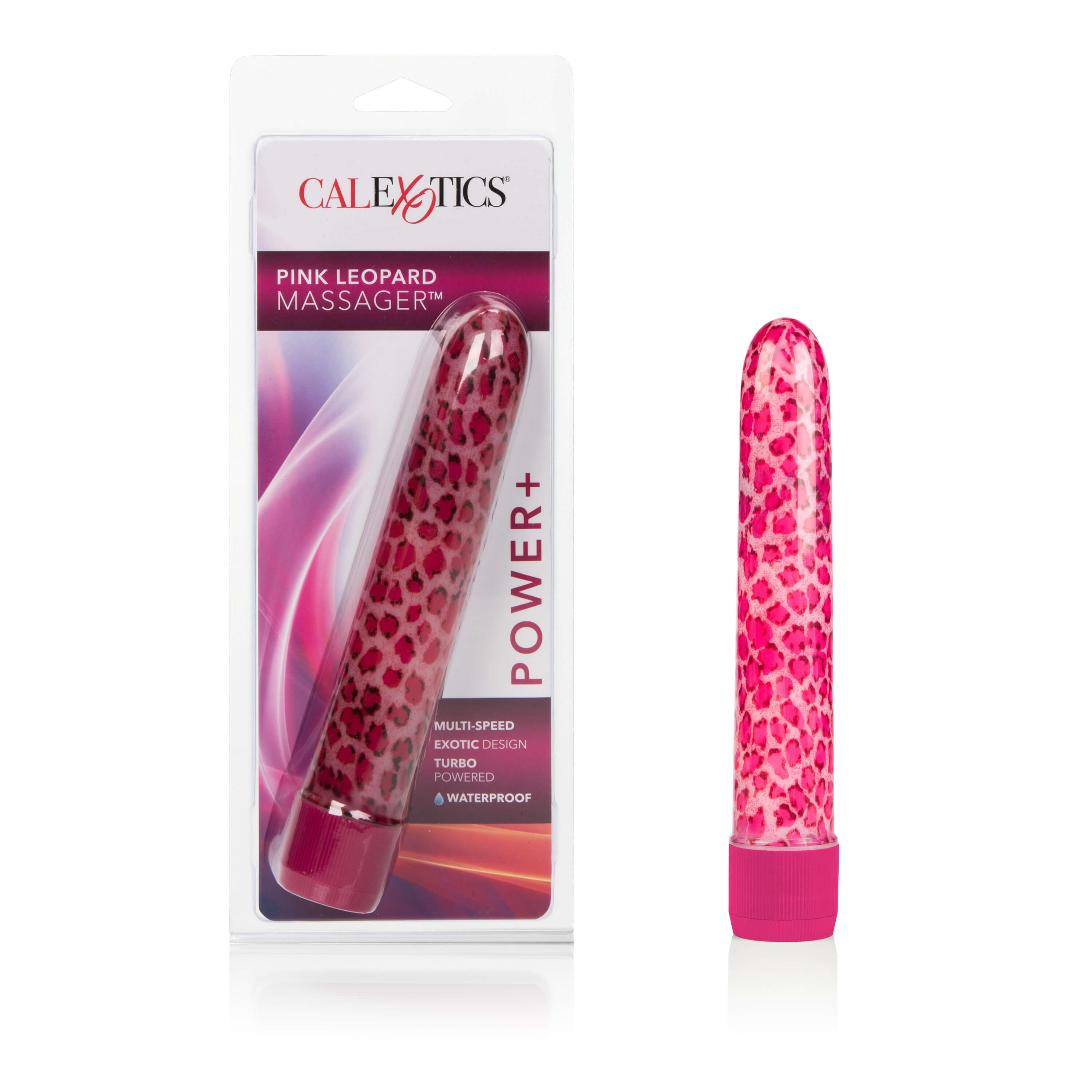Leopard Massager - Pink-3