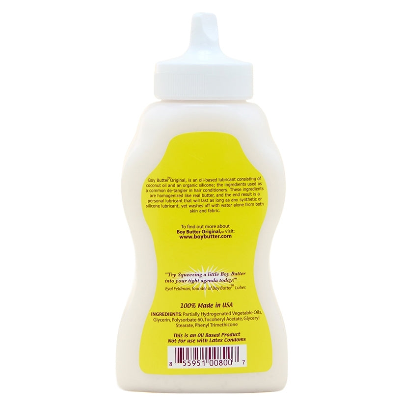 Boy Butter Lubricant 9 Oz Squeeze