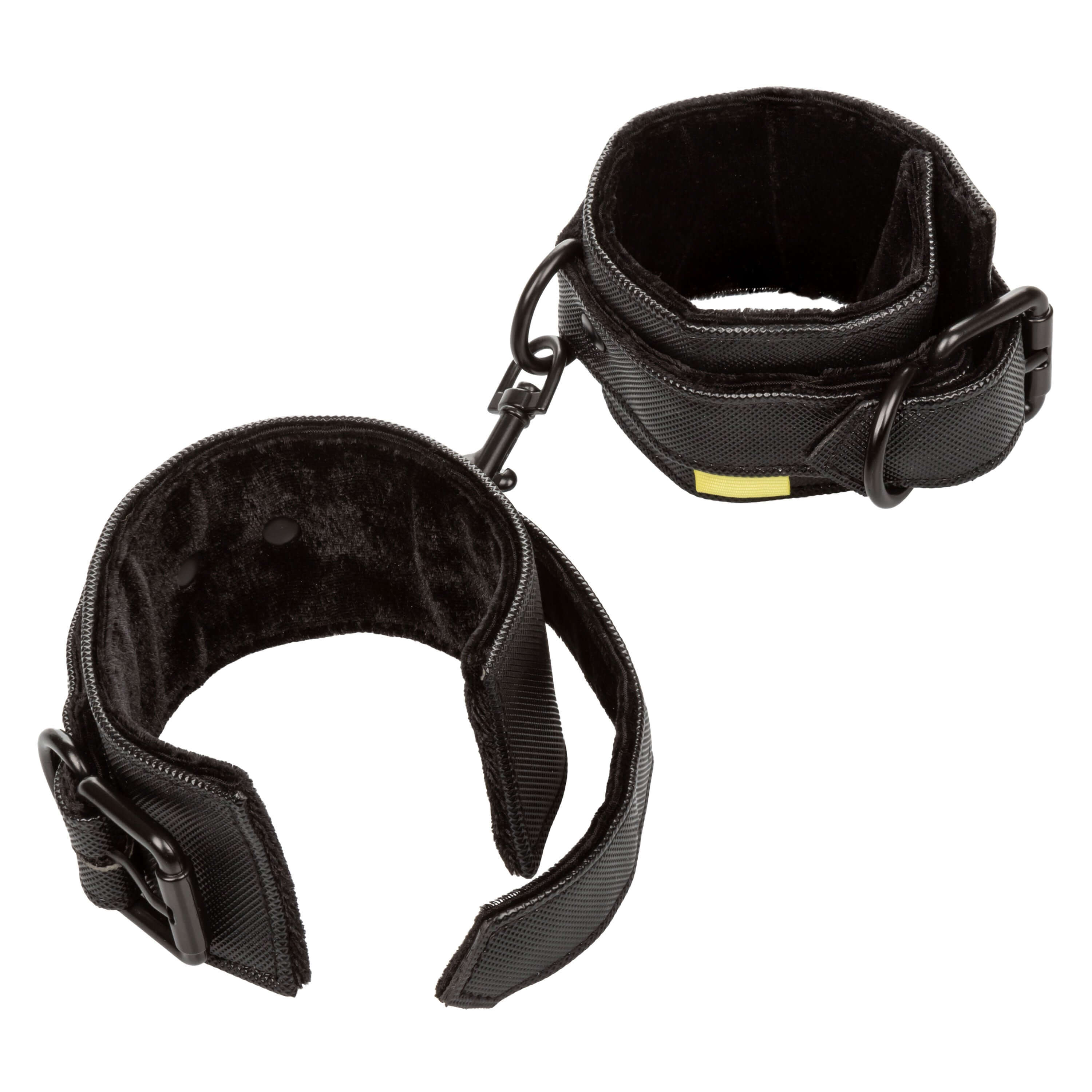 Boundless Wrist Cuffs Adjustable Black showcasing durable and comfortable restraint design for confident play.