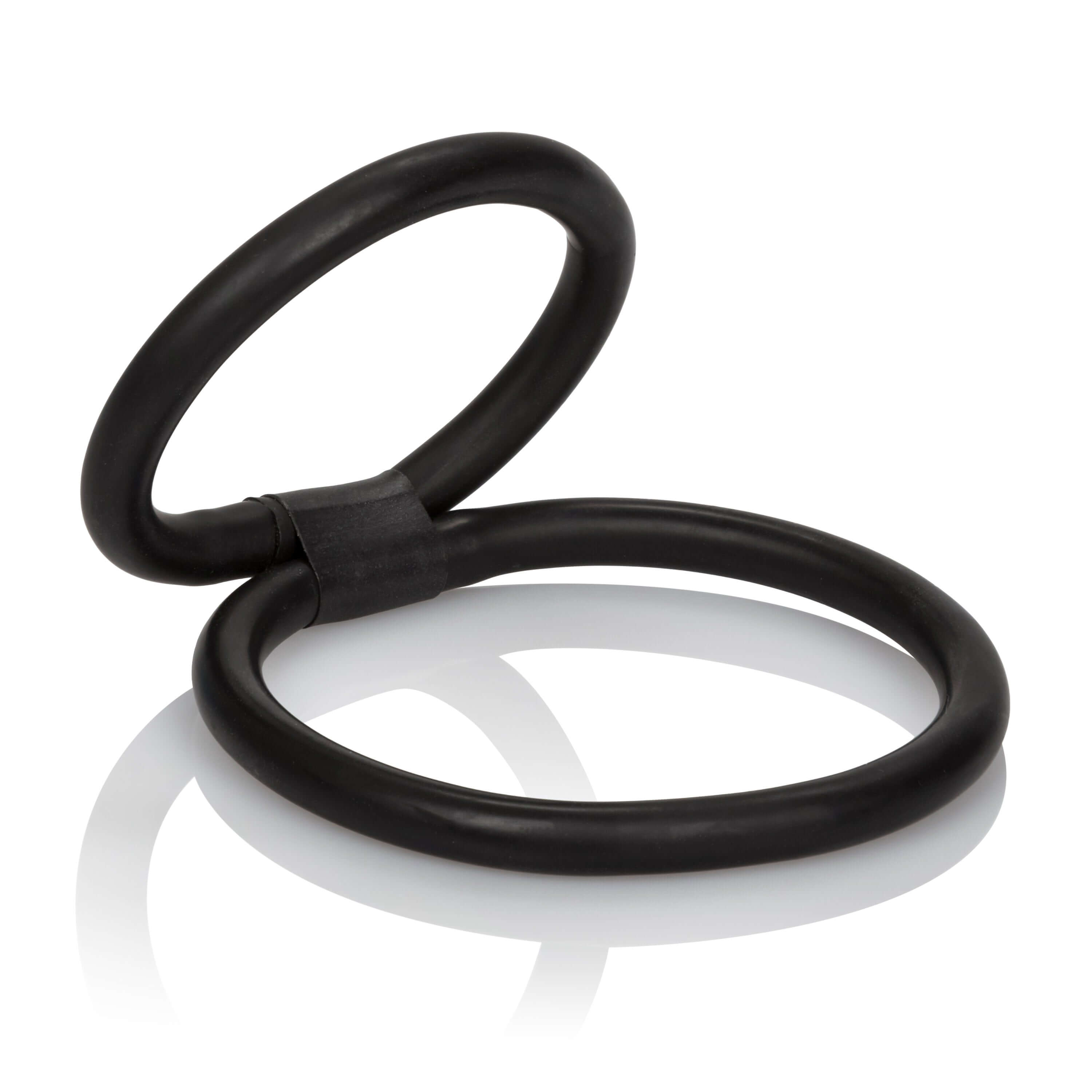 Quick Release Double Helix Cock Ring Black for enhanced performance and comfort during intimate moments.
