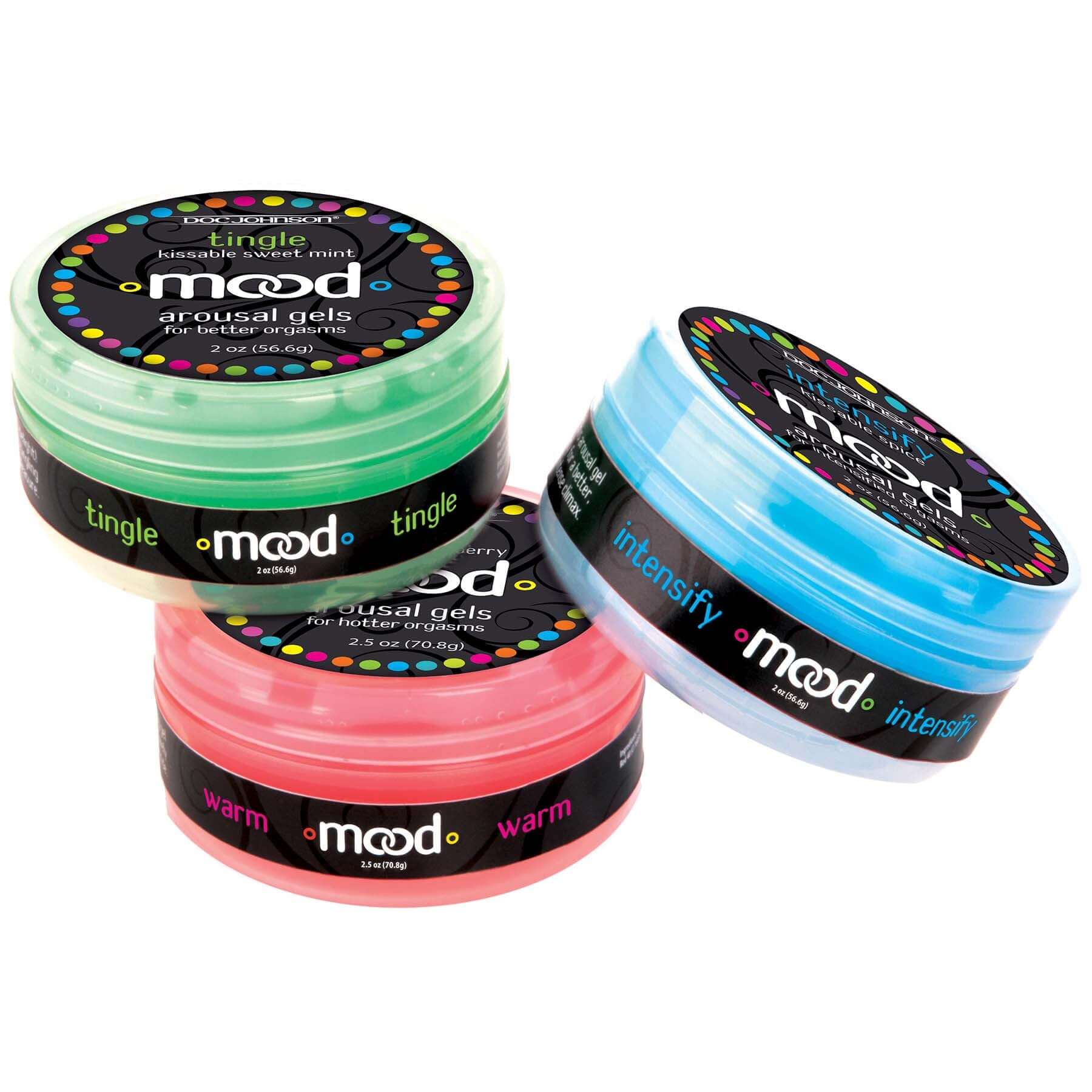 Mood Arousal Gels - Warm, Tingle, Intensify Bulk-0