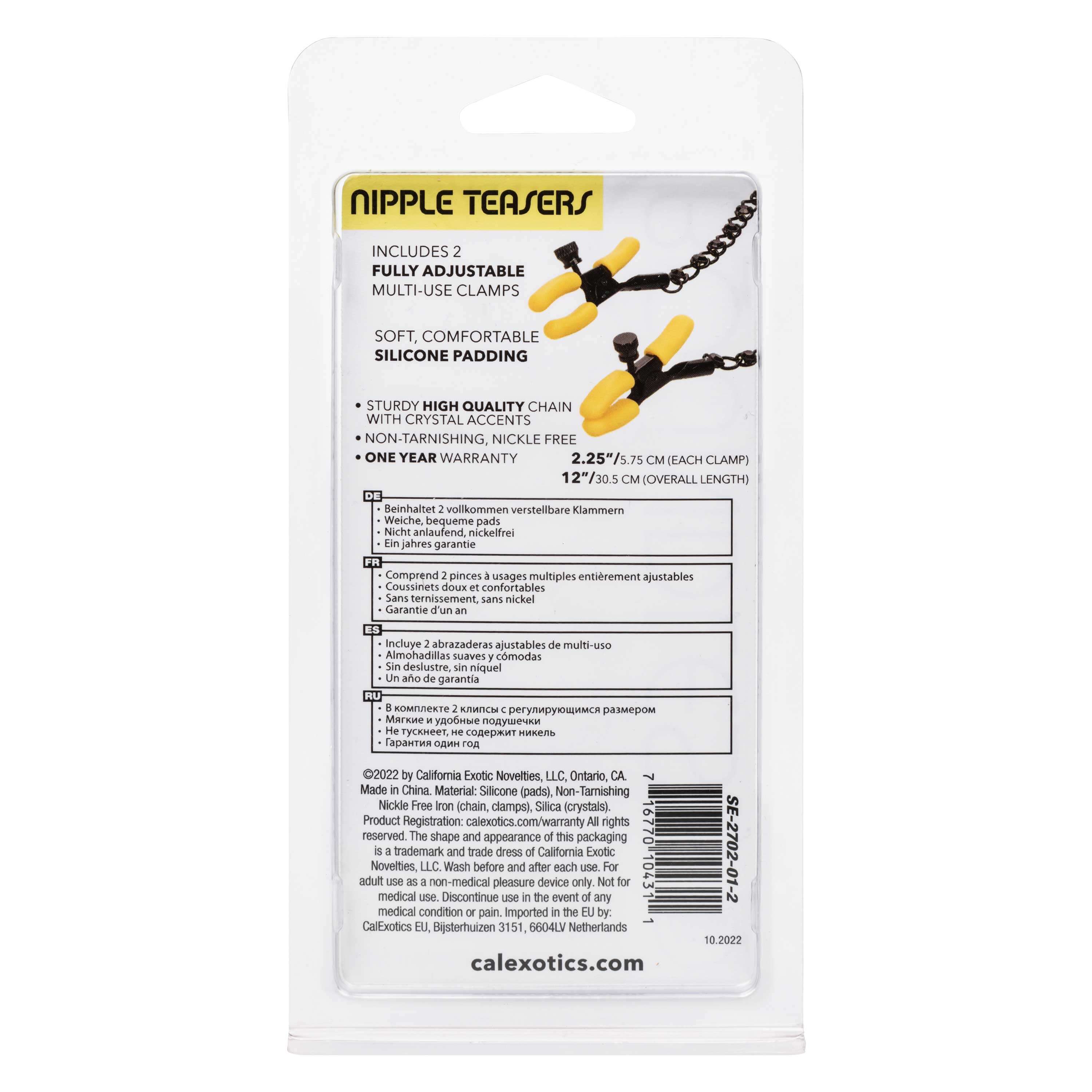 Boundless Nipple Teaser - Yellow/black-2