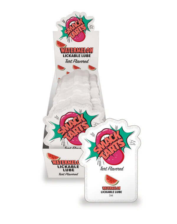 Smack Tarts Lube 3ml Pouch Display 36pc - Sour Watermelon-0