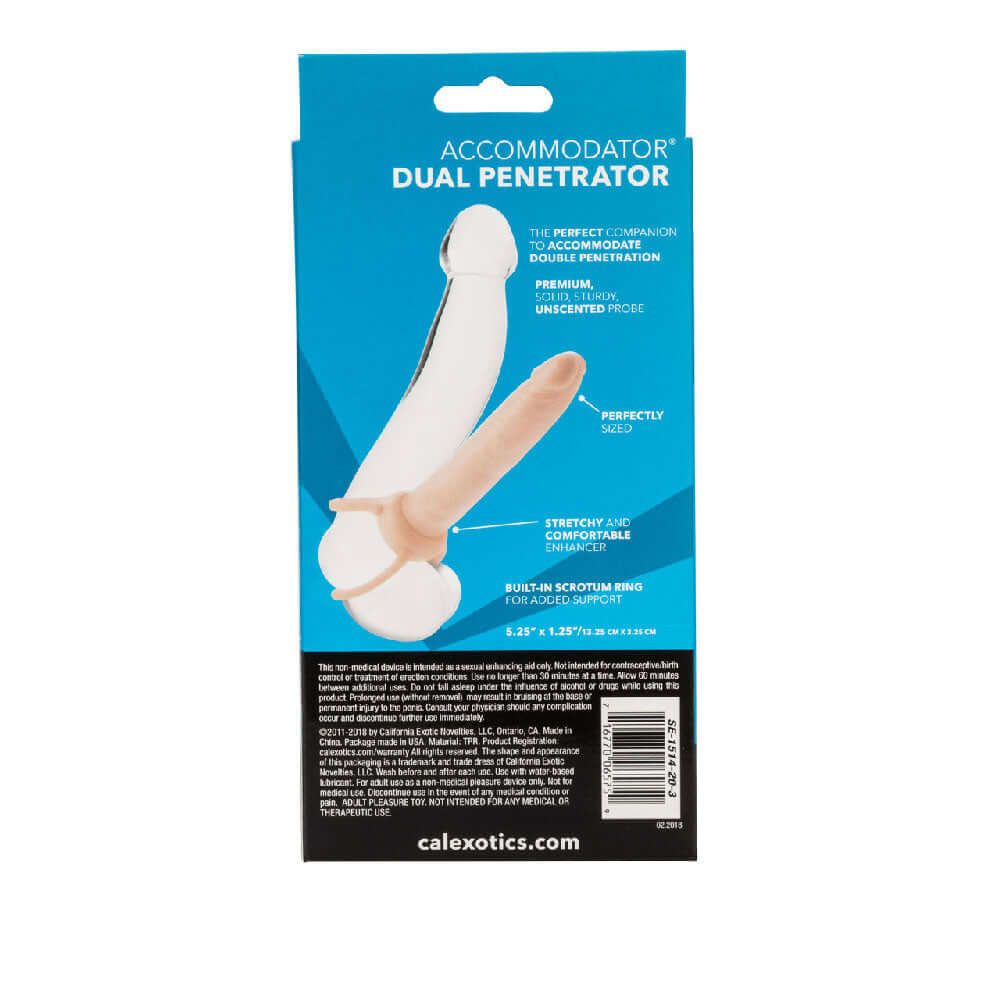 The Accommodator Dual Penetrator - Ivory-2