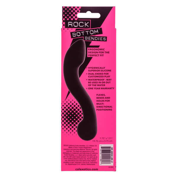 Rock Bottom Bendies Ecsta-Flex Probe - Black-2