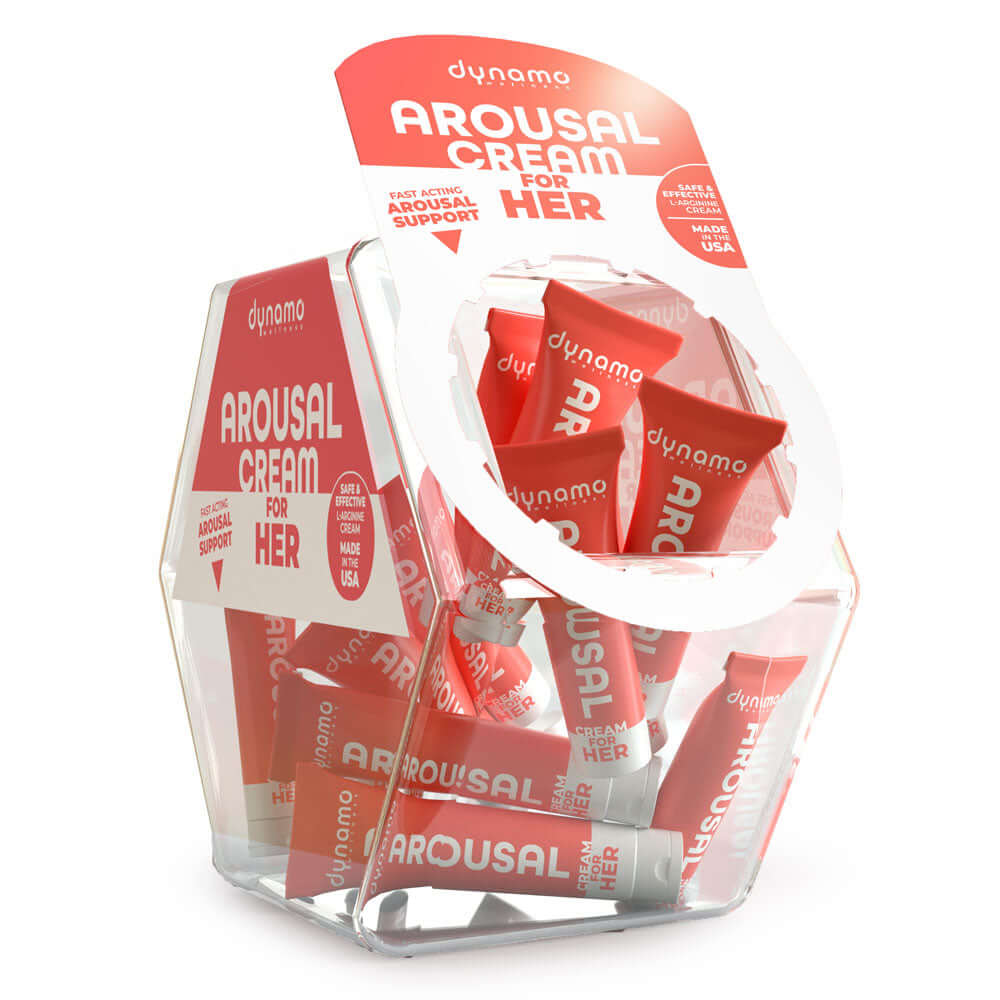 Dynamo Wellness Arousal Cream for Her Candy Bowl of 48-0