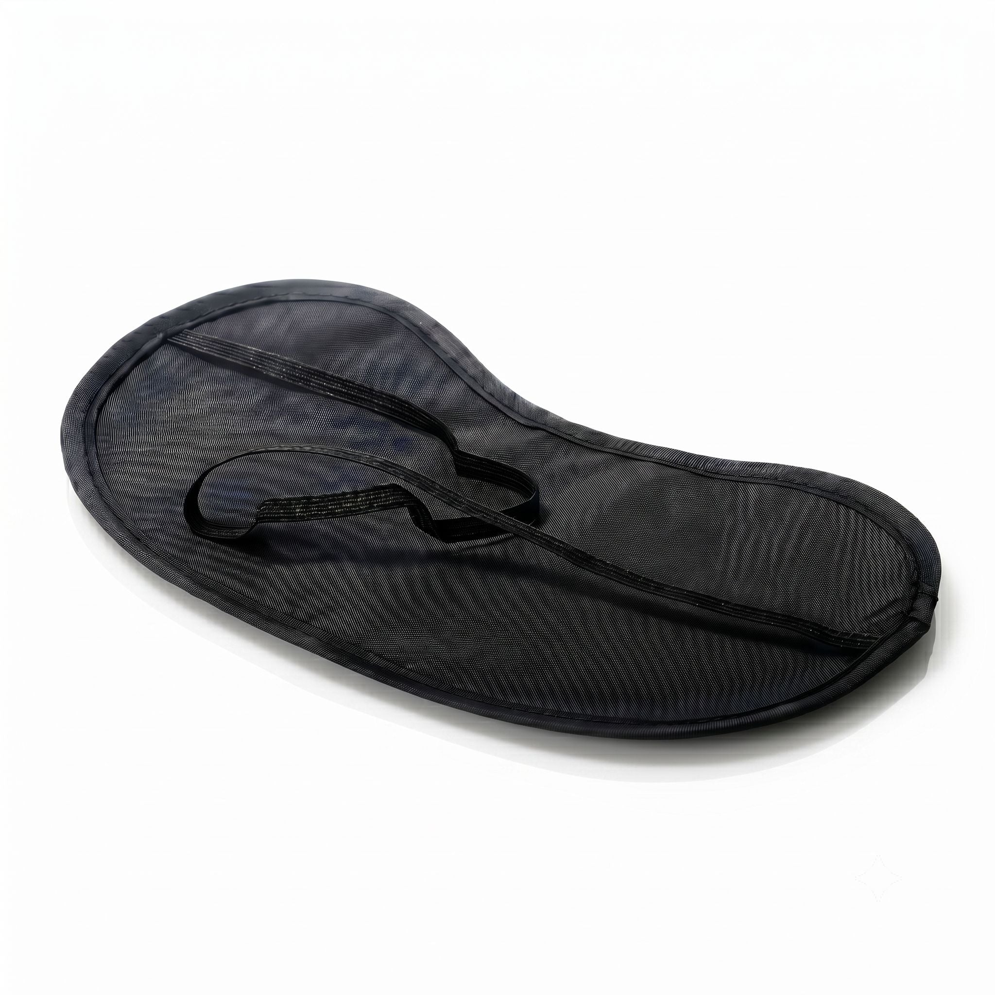 Satin Blindfold Black, a smooth satin accessory for enhancing intimate experiences by blocking sight.