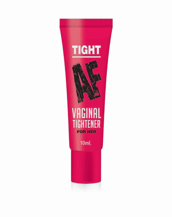 Tight AF Tightener Cream 10 ml Display of 65 - tube of vaginal tightener for enhancing intimate experiences.