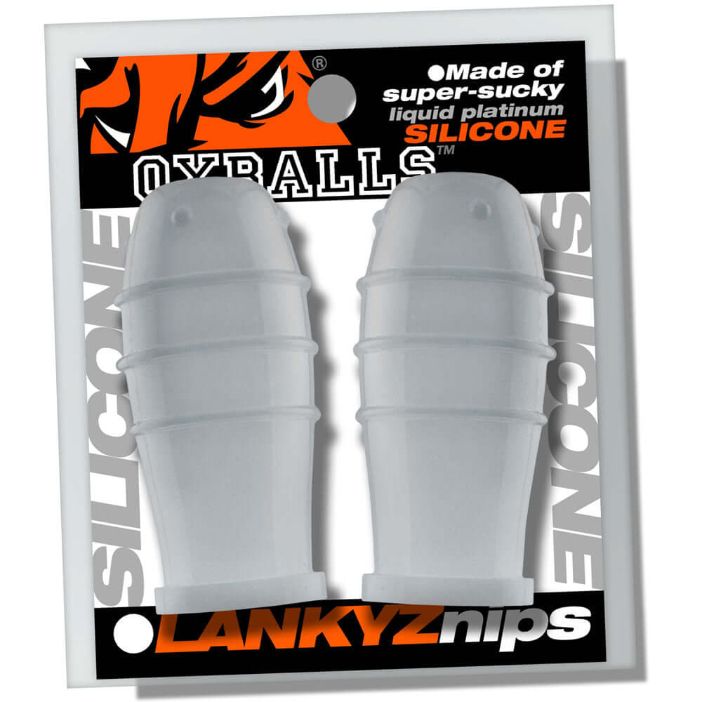 Lankyz Silicone Nipsuckers - Clear Silicone-1