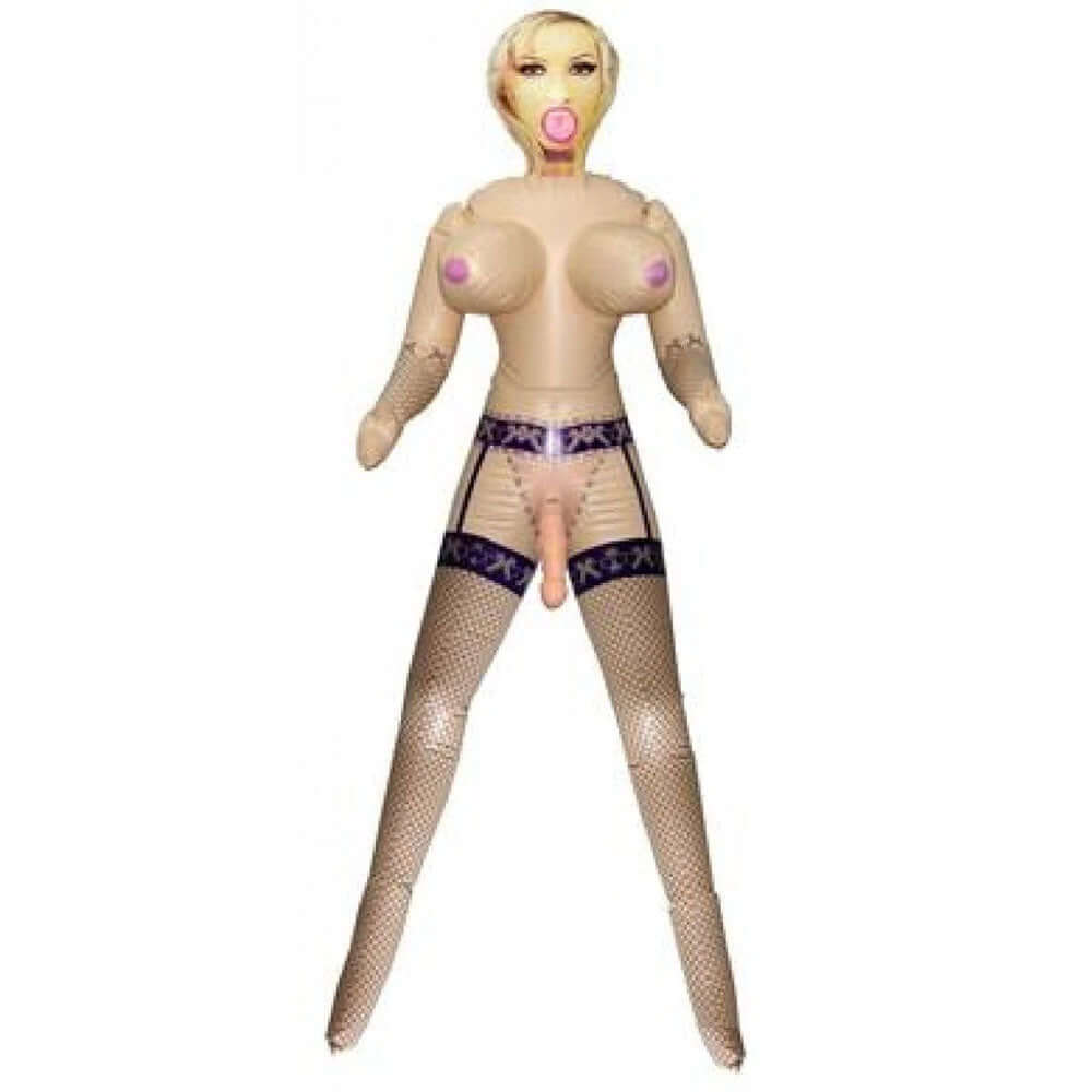 Foxy Angel Transexual Love Doll With Removable Vibrating Cock-2