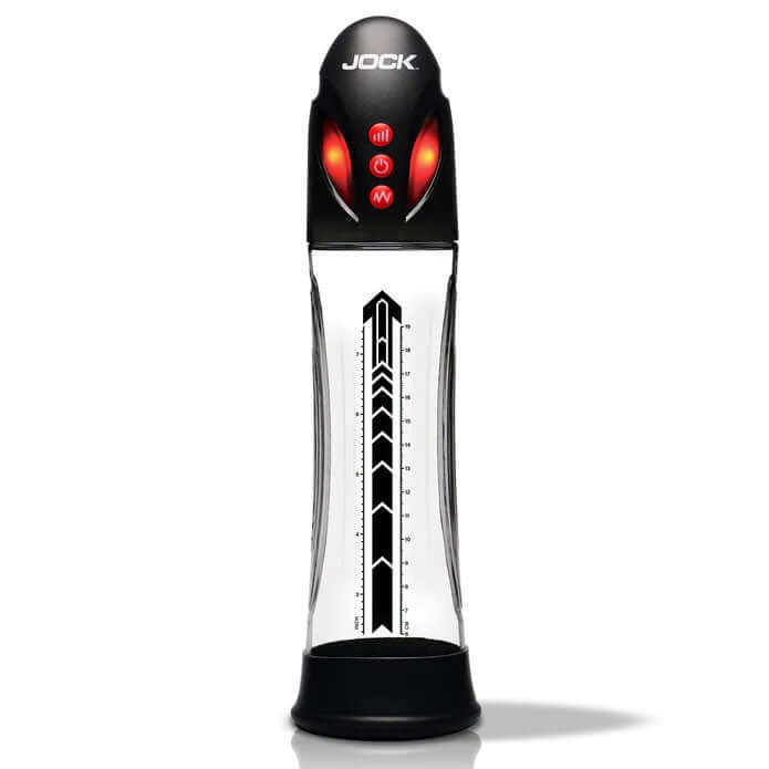 Power Up Automatic Waterproof Penis Pump - Clear-1