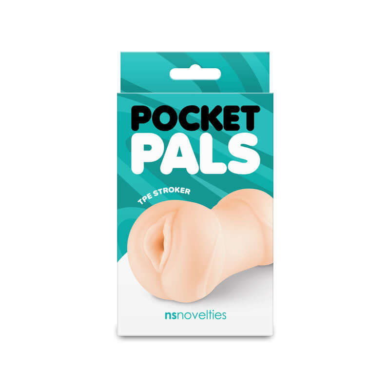 Pocket Pals - Vagina Stroker - White-1