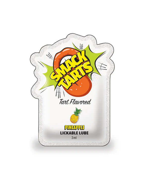 Smack Tarts Lube 3ml Pouch Display 36pc - Sour Pineapple-2
