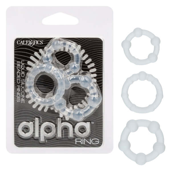 Alpha Liquid Silicone Beaded Rings-1