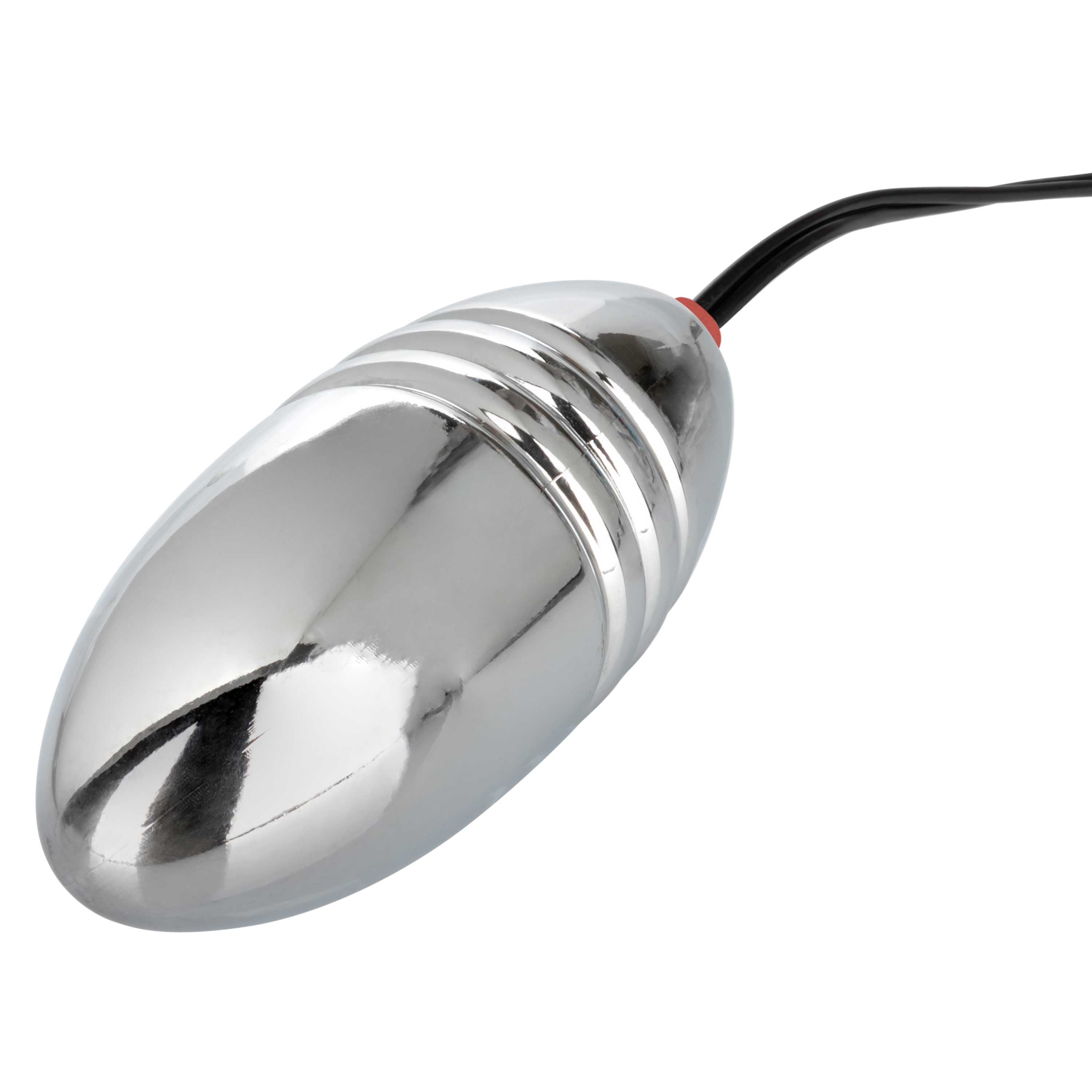 Colt Rechargeable Turbo Bullet Silver, compact powerful vibrator with sleek silver design for intense stimulation.