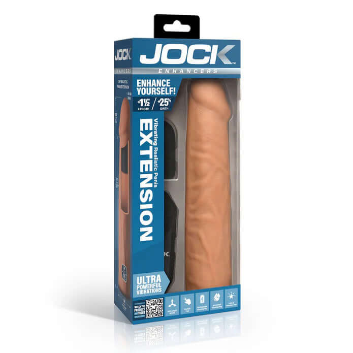 Jock Vibrating Penis Extension with Remote - Medium-4