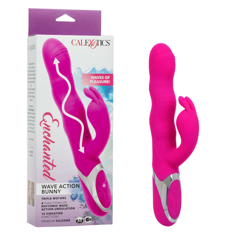 Enchanted Wave Action Bunny - Pink-1