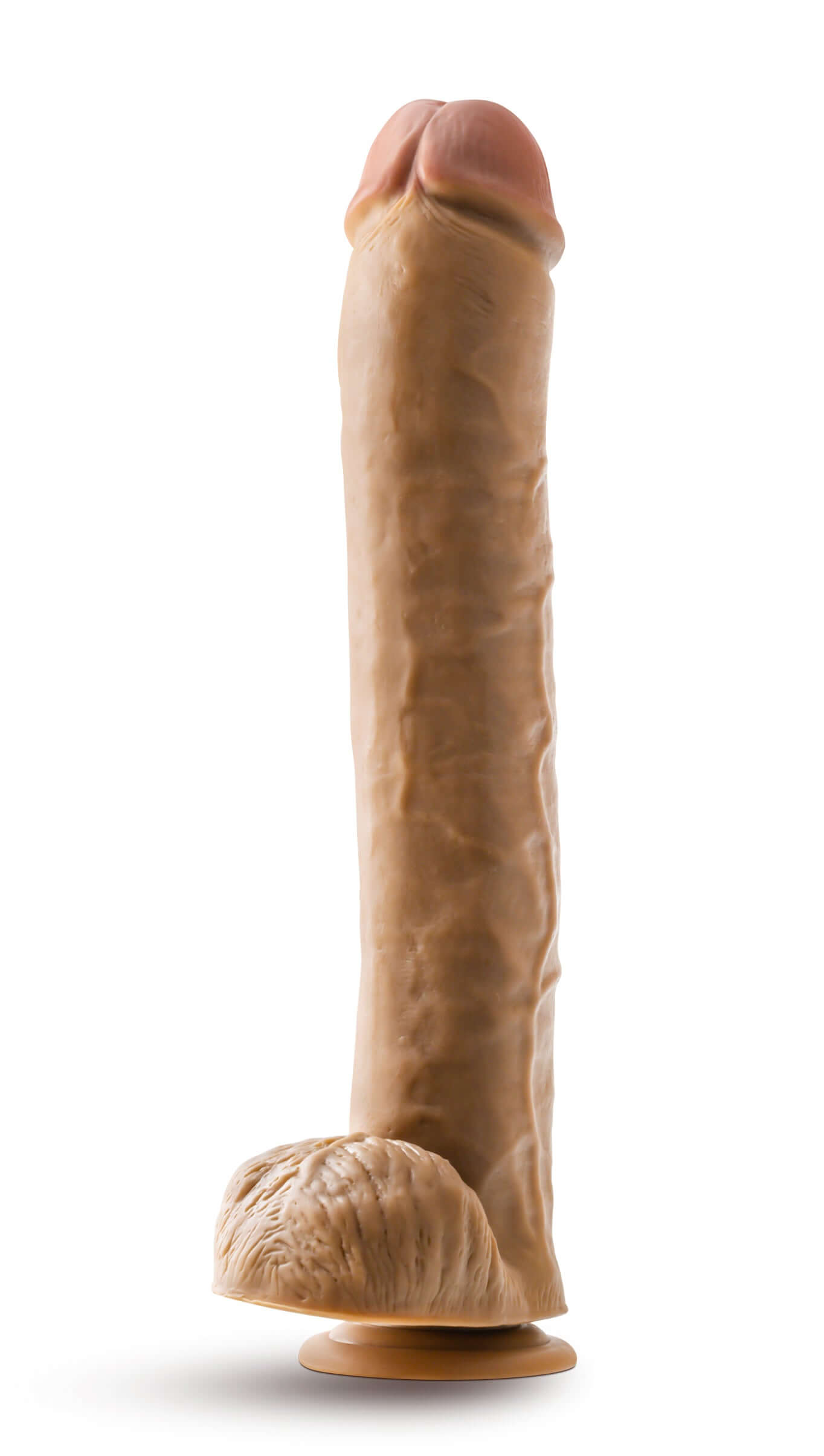 Dr. Skin - Dr. Michael - 14 Inch Dildo With Balls Tan-4