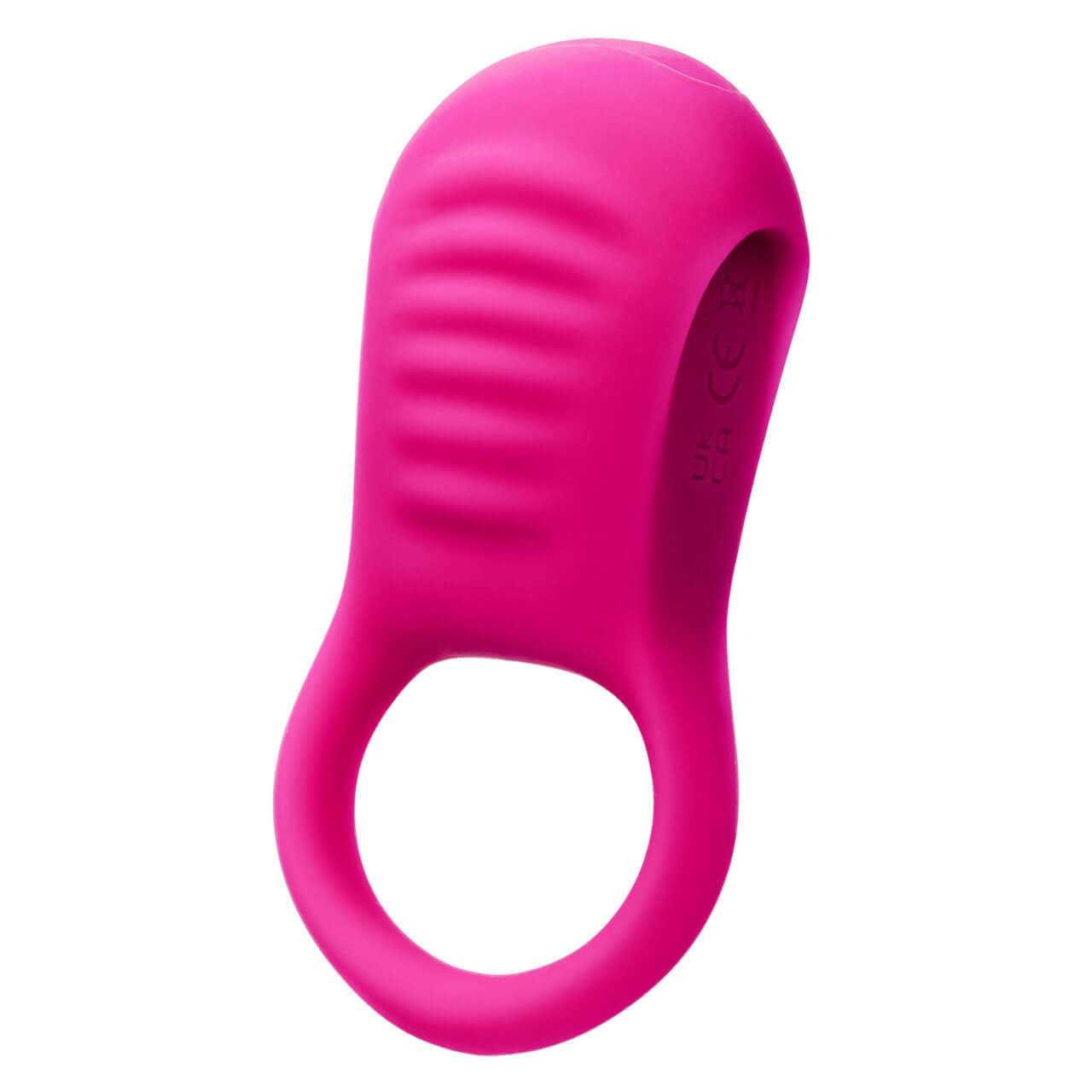 Basic Essentials Rechargeable Ridge Rider Ring - Pink-2