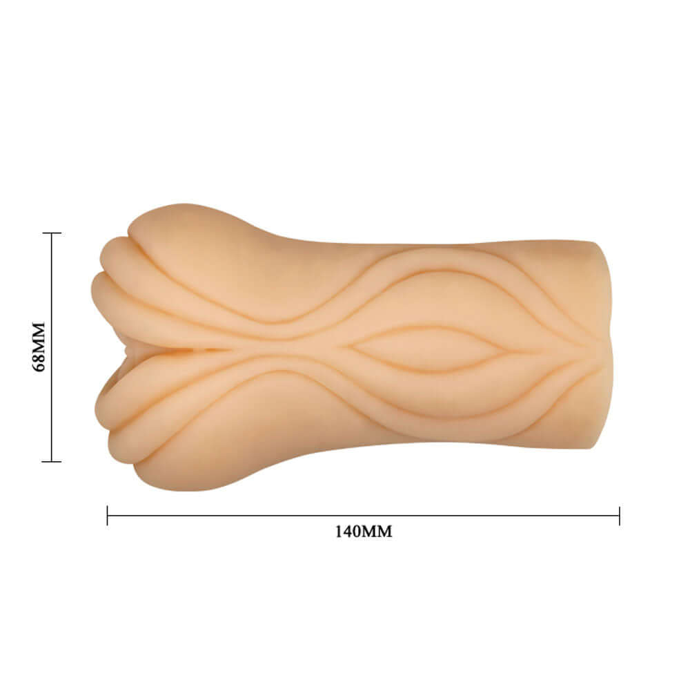 Crazy Bull Pocket Masturbator Louise realistic stroker dimensions 140mm x 68mm, ultra-soft design for solo pleasure