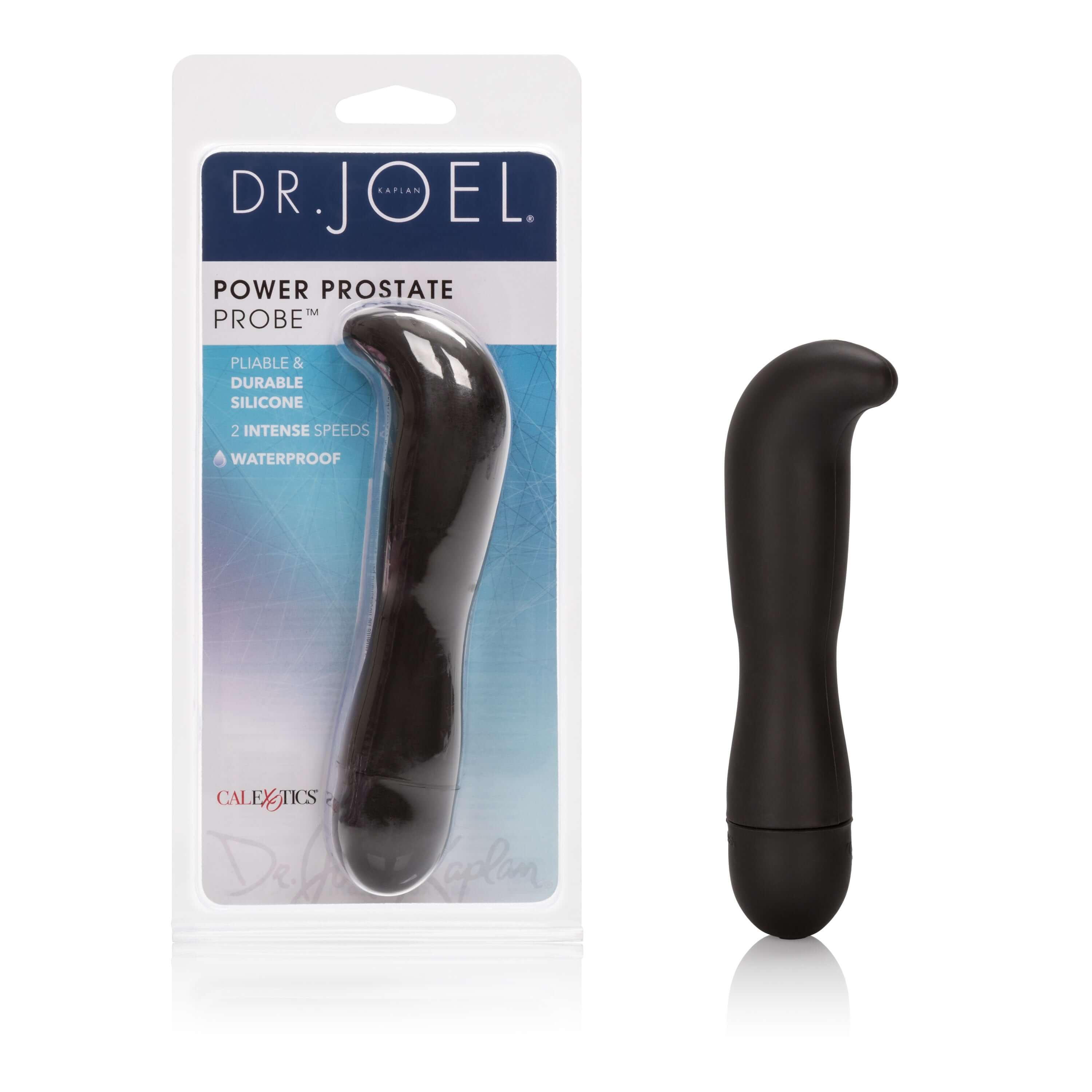 Dr Joel Power Probe Prostate anal massager in packaging, designed for targeted stimulation and enhanced satisfaction.