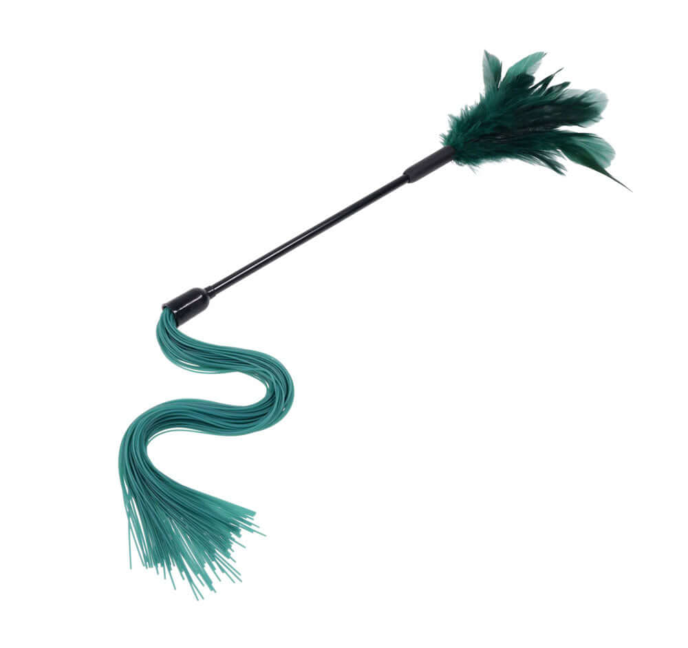 Indica Feather Tickler - Green-2