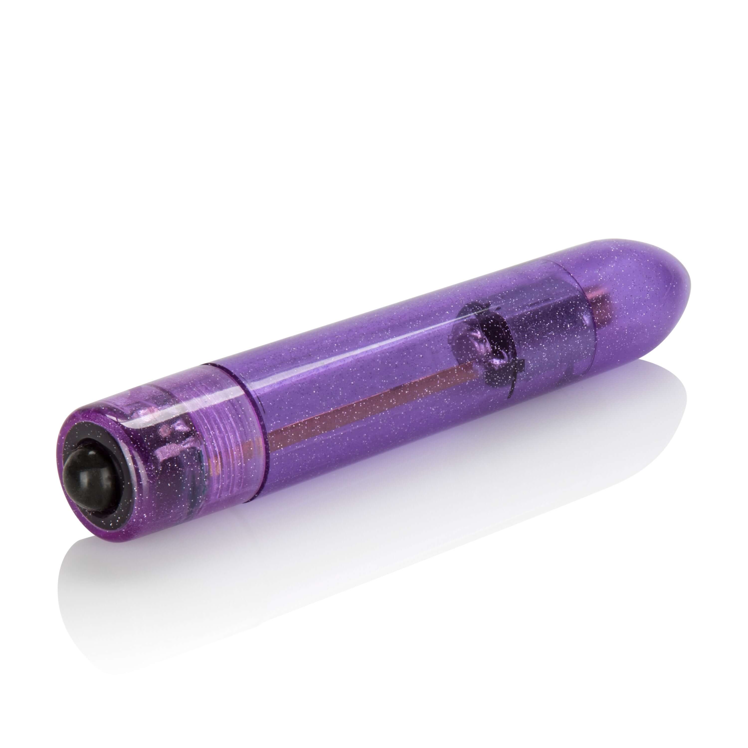 Shanes World Sparkle Bullet Vibrator Purple, a compact and discreet pleasure essential for powerful stimulation.