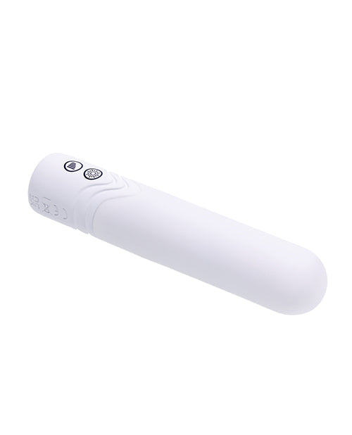 Illumination THE Bullet Vibrator White featuring sleek design and customizable LED illumination.