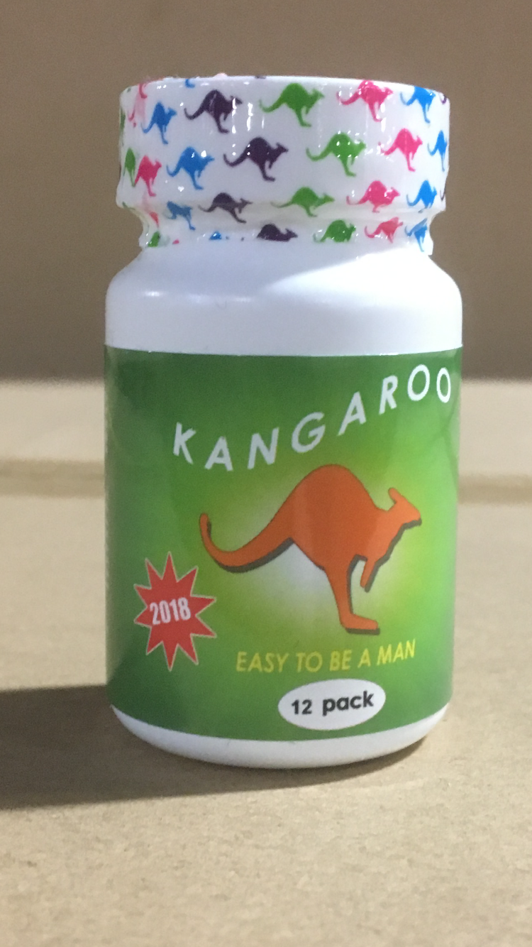 Boost Confidence with Kangaroo For Him Green 12 pc Bottle