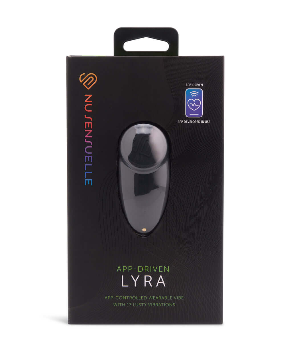 Nu Sensuelle Lyra Panty Vibe App Driven - Black-3