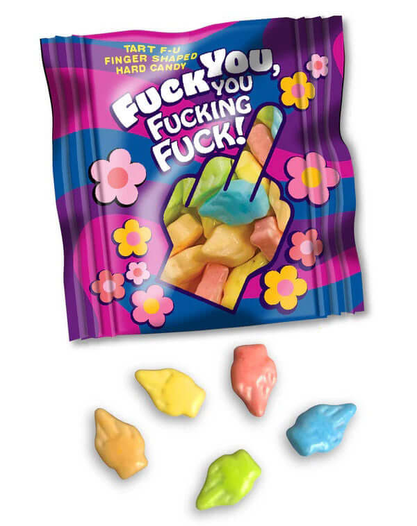 Fuck You, You Fucking Fuck! Candy - Display of 100pcs-2