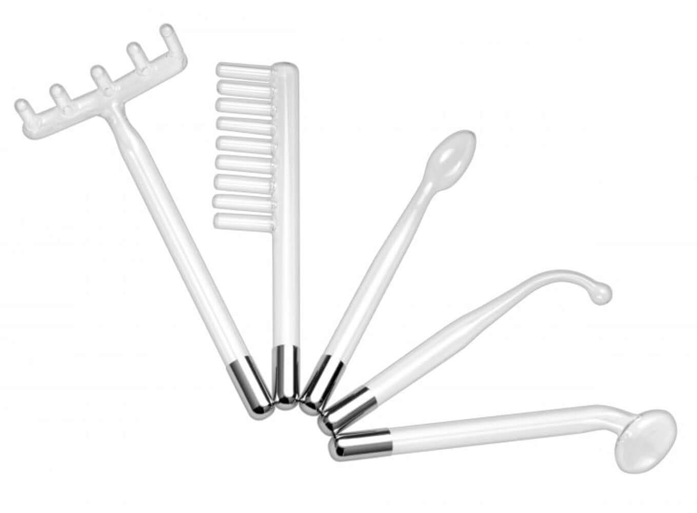 Zeus Deluxe Edition Twilight Violet Wand Kit accessories including various attachment items.