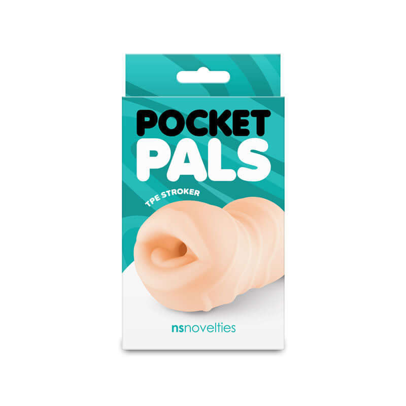 Pocket Pals - Mouth Stroker - White-1