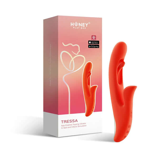 Tressa App-Enabled Tapping Vibrator G-Spot and Clitoral Stimulation-2