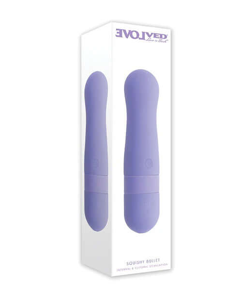 Squishy Bullet Internal and Clitoral Stimulation - Purple-0