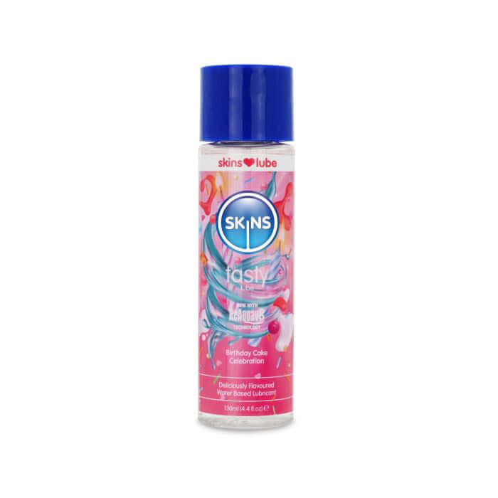 Skins Birthday Cake Water Based Lubricant 4.4 Fl Oz-0