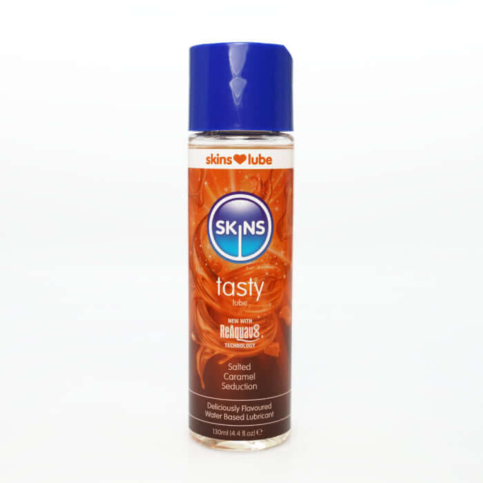Skins Salted Caramel Water Based Lubricant 4.4oz-0