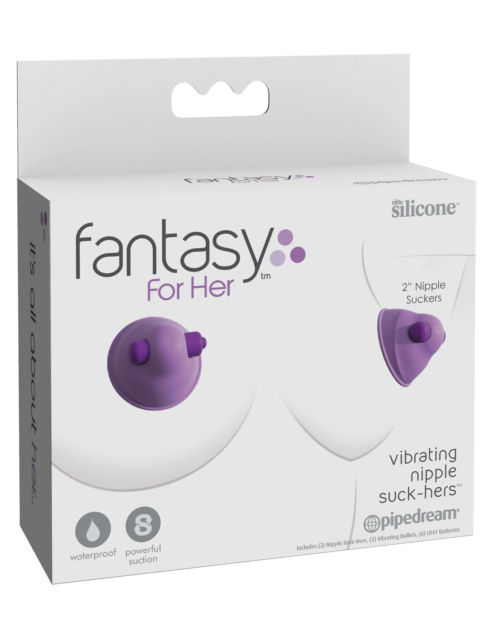 Fantasy for Her Vibrating Nipple Suck-Hers 2 Inch Suck-Hers 2 Inch-3