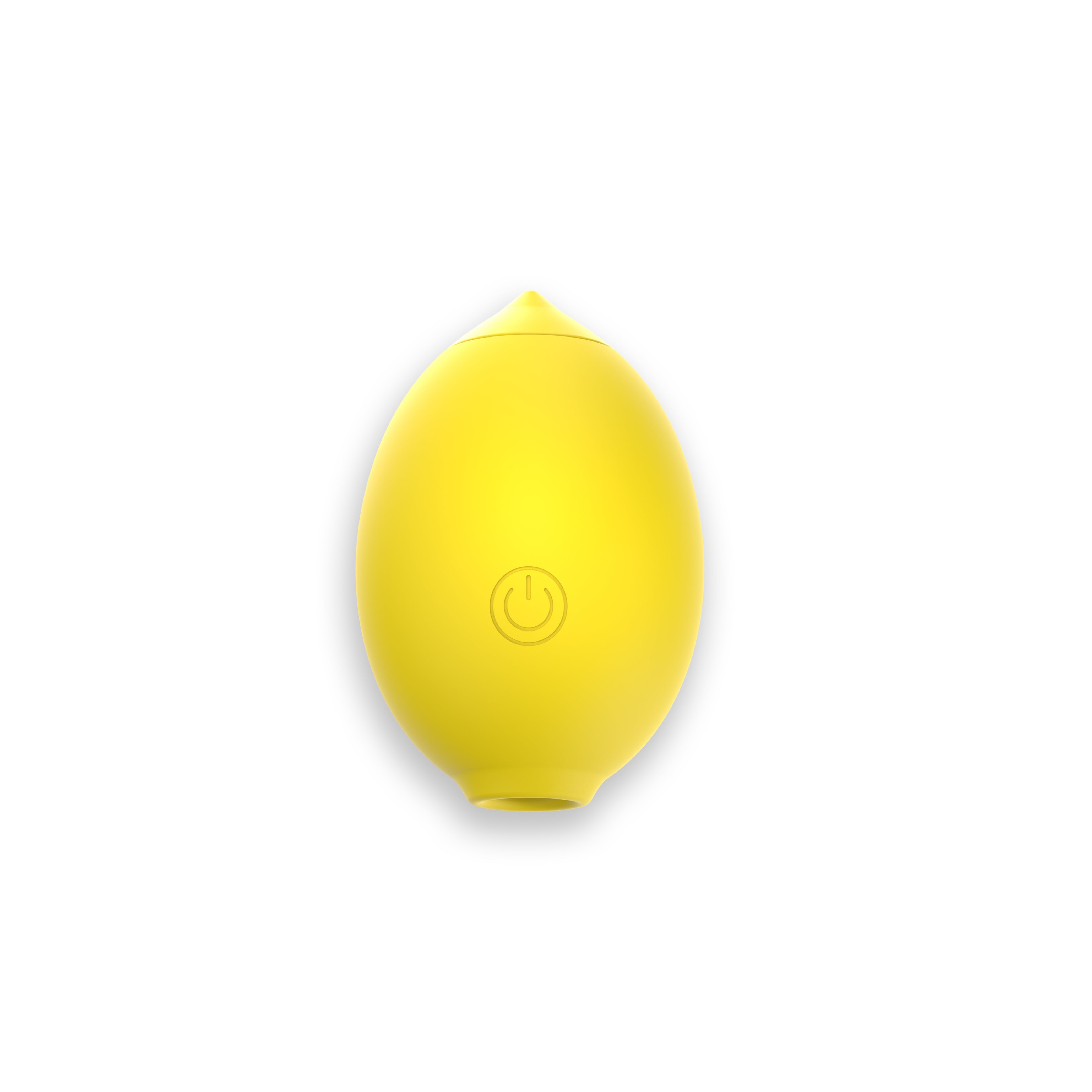 Dreamii Lemon Bliss Air Suction Massager in a cheerful lemon shape with a power button.