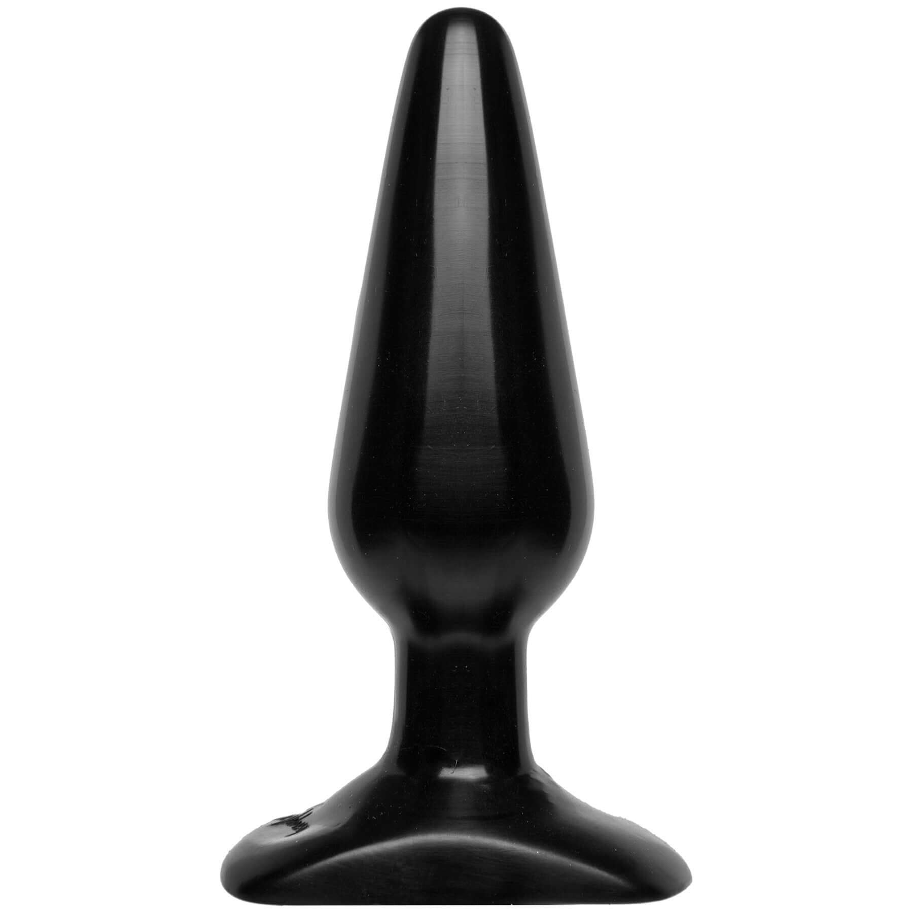 Classic Butt Plug Smooth - Medium - Black-1