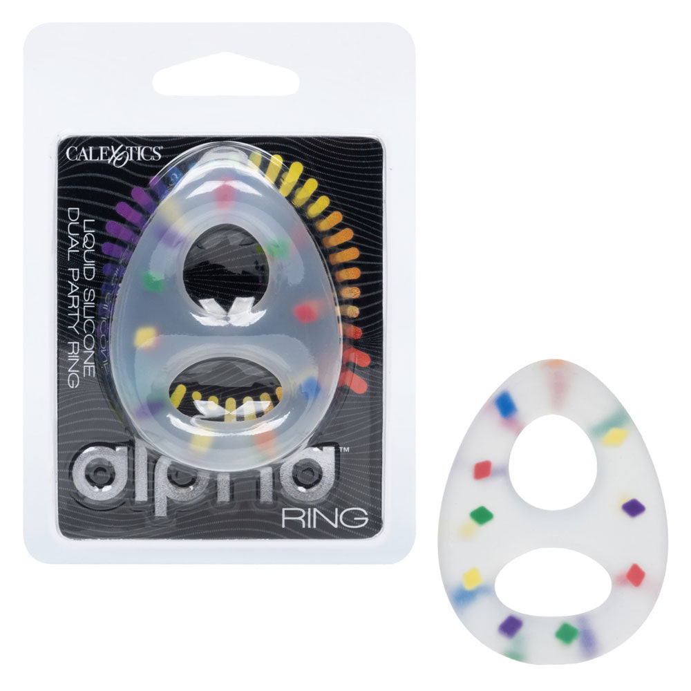 Alpha Liquid Silicone Dual Party Ring-1