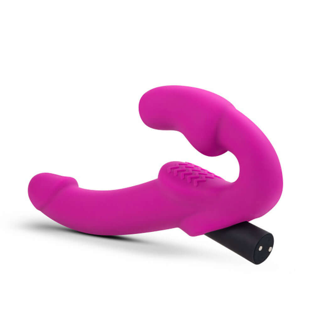Temptasia - Estella - Strapless Silicone Dildo - Pink-1